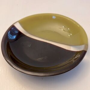 Vintage Lucite Small Shallow Bowl MCM